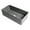 Grey Matte, variant on Black Matte Smooth Apron 36" x 18" Single Bowl Fireclay Farm Sink