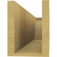 thumbnail image 4 of Ekena Millwork 6"W x 8"H x 32"L Concord Woodgrain TimberThane Rafter Tail, Primed Tan, 4 of 6