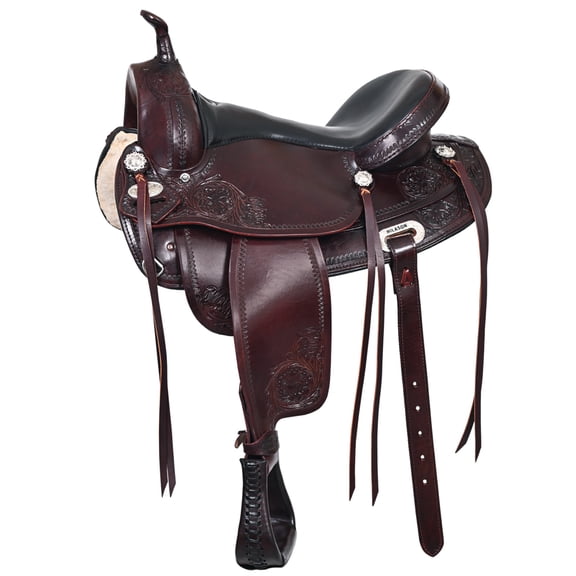 16 In Western Horse Saddle American Leather Treeless Trail Pleasure