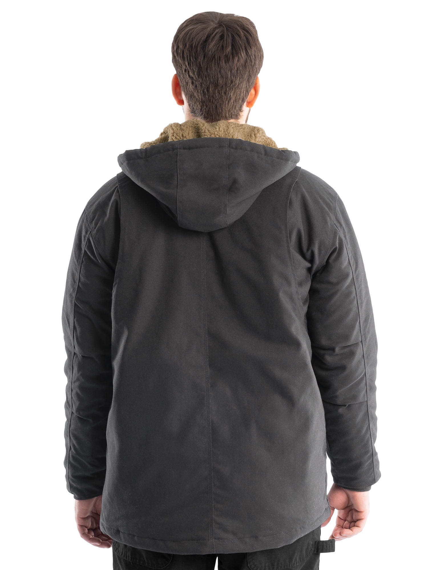 Wrangler Workwear Men's Sherpa-Lined Duck Jacket, Size S-3XL (Regular & Extended Sizes)