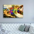 thumbnail image 5 of Epic Graffiti 'Michelangelo - Creation of Adam Colorful I' by Epic Art Portfolio, Canvas Wall Art, 60"x40", 5 of 8