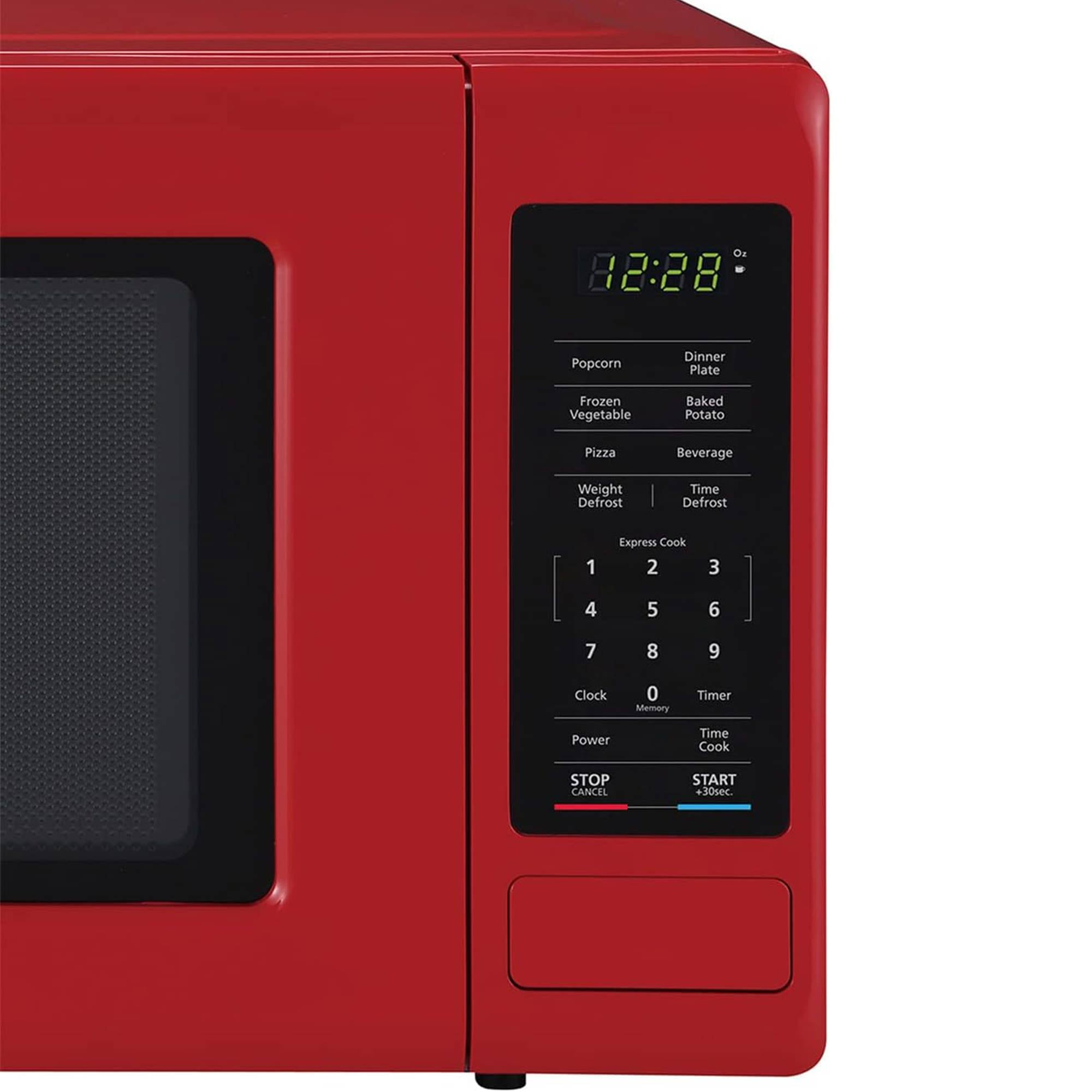 Open Box 0.9 Cubic Feet 900 W Stainless Countertop Microwave