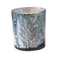thumbnail image 2 of veasfak Crystal Candlestick Candle Holder Sculpture Tabletop Decorative Tabletop Candle Blue, 2 of 9