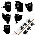 thumbnail image 1 of 6PCS Magnetic Cat Bookmarks, Cute Black Cat Design Kawaii Style Unique Book Markers Gift for Book Lovers Students, 1 of 7