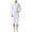 b-White, variant on Mens Bathrobe Mens Lightweight Spa Long Towl Robe Soft Knee Length Bathrobe With Pockets Mens Robe Black M