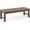 Brown, variant on Yuanmin 47" Outdoor Bench, All Weather HDPE 2-Person Backless Bench with 700Lbs Weight Capacity, Waterproof Patio Bench for Porch, Garden and Park (Green)