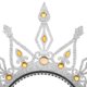 thumbnail image 3 of 2 diademas de corona vintage para mujer, tiara de princesa para novia, tocados con diamantes de imitación para boda, accesorios para el cabello, diadema con corona de diamantes de imitación., 3 of 4