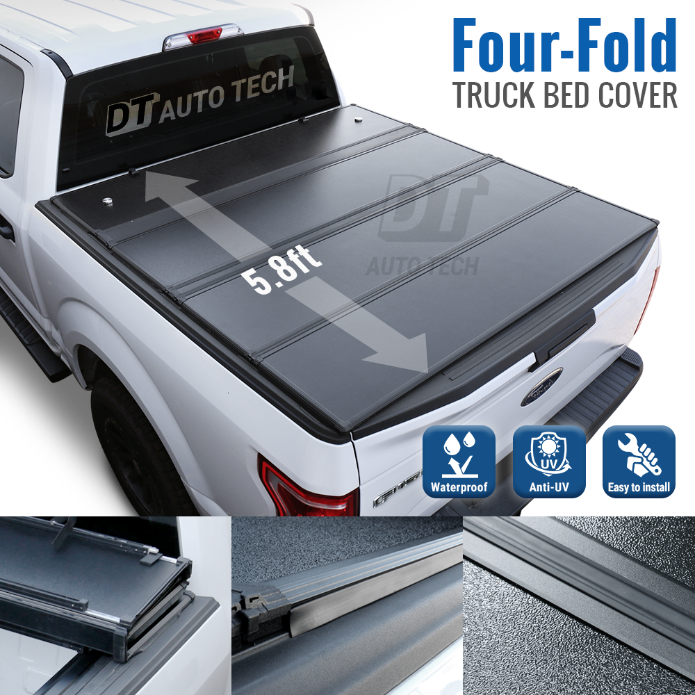 Automotive Enthuze R Series Hard Folding Tonneau Cover For 19 22 GM 