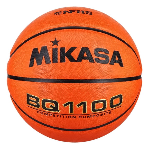 Balón de baloncesto Mikasa BQ1100 Oficial 29,5" Naranja