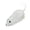 White, variant on VMWMSSR Wind-Up Moving Plush Mouse Dog Cat Toy Automatic Wiggling Tail Realistic Furry Rodent Interactive Pet Play Toy For Small Medium Dogs Kittens Indoor Play(Khaki-6.29")