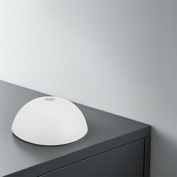 FRCOLOR White Plastic Lamp Shades for Home Decor and Stylish with Excellent Light Diffusion 3 Pieces