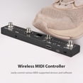 thumbnail image 4 of Wireless MIDI Controller BT MIDI Pedal Controller Intelligent APP Controls Digital Display Screen Rechargeable 12H Ultra Long Battery Life TRS to MIDI Adapter Portable MIDI Footswitch$$Music, 4 of 7