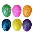 thumbnail image 3 of Bright Glitter Fillable Plastic Easter Eggs, 6 Count, by Way To Celebrate, 55MM, 3 of 6