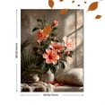 thumbnail image 3 of Hibiscus Floral Canvas Print, Botanical Flower Wall Art, Country Home & Girl Room Decor, 3 of 8