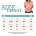 thumbnail image 5 of CASSIE LIZ Plus Size Tops for Women 3X Pink Star Short Sleeve Shirts Spring Fashion Clothes Strappy V Neck Tee Shirts Casual Loose Fit Blouses Summer Tunics 3XL 22W 24W, 5 of 5