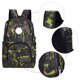 thumbnail image 2 of Mochila de nailon amarilla con carga USB y juego de 3 piezas para llevar al hombro y llevarla cómodamente en cualquier lugar, 2 of 8