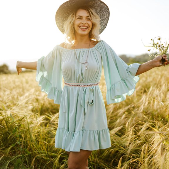 Raindrops Country Accessories Waist Belt Beige Resin 1Set Daily Wear For Women