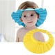 thumbnail image 4 of EeaseMX Protector de gorro ajustable, ultraligero, de EVA, impermeable, para ducha de bebé y niño (amarillo), 4 of 6