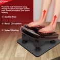 thumbnail image 5 of Daiwa Felicity Foot Vibe Pro Vibrating Foot Massager with Infrared Warmth, 12 Speed Electric Foot & Leg Massager with Remote Control – FSA/HSA Eligible, 5 of 7
