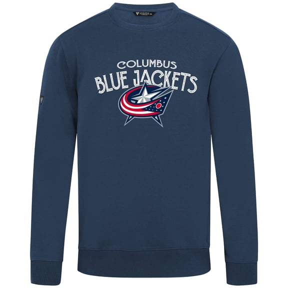 Men's Levelwear  Navy Columbus Blue Jackets  Zane Mission Sweatshirt