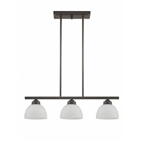 

3 Light Island in Traditional Style 6.5 inches Wide By 14.25 inches High-English Bronze Finish Bailey Street Home 218-Bel-2256002