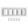 thumbnail image 2 of Colaxi Grille d'Aération pour Véhicule Récréatif, Panneau de Ventilation Rectangulaire pour Véhicule Récréatif, Blanc, 2 of 8