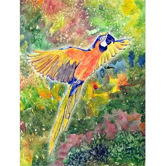 Parrot Parrot Head Flag - Garden Size, 11 x 15 in.