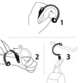 thumbnail image 2 of Mosquetón con clip y gancho GEAR AID HEROCLIP (grande), paquete de 2, 2 of 8