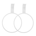 thumbnail image 4 of WEUVEB Support Mural de Rangement pour Basketball 2 Pcs Support en Fer pour Exposition et Rangement 11.8x6.3x2.5in, 4 of 8