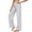 *Gray, variant on ClodeEU Women's Striped High Waist Pleated Wide Leg Pants,Casual Loose Trousers with Pockets ,Women's Plus L