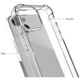 thumbnail image 2 of Clear Case for iPhone 13 Mini, Transparent [Aquaflex] Semi-Flexible TPU Phone Cover [with Shock Absorbing Airbag Bumpers], 2 of 7
