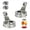 No Handle, variant on 2 Pcs Stainless Steel Wide Mouth Mason Jar Lids with Pour Spout, Leak Proof Flip Cap Airtight Seal for Drinking Salad Dressing Food Storage