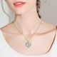 thumbnail image 5 of Collar con tortuga marina, corazón de plata y colgante de tortuga para niña, joyas para mujer, regalo para hermana o hija, 5 of 7