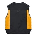 thumbnail image 3 of YLSDY Men's Multi-Pocket Photography Vest, Water-Resistant Outdoor Hiking Fishing Vest with Zipper Closure and V-Neck Gold L, 3 of 6