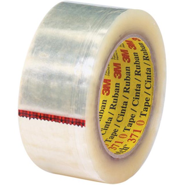 Box Partners T902371 2 Po x 110 yds Ruban d'Étanchéité Transparent 3m-371 Carton