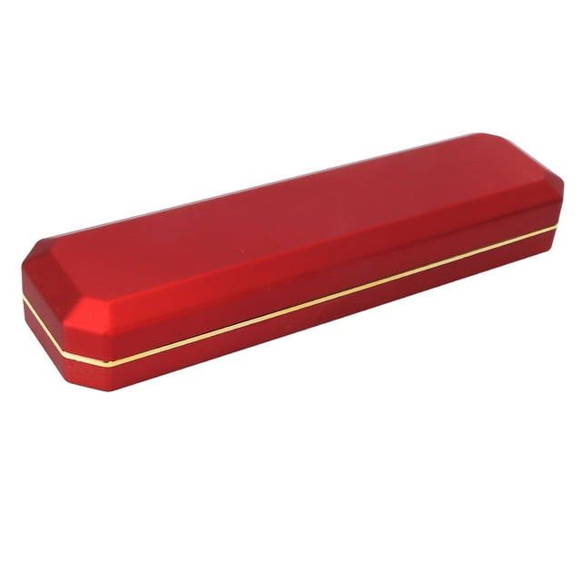 Vitrina para Joyas Nikou Caja de Regalo con Flocado y Luz Aprox. 235 x 60 x 34 mm