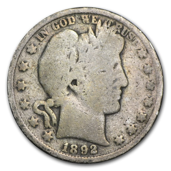 1892-S Barber Half Dollar AG