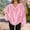 Pink, variant on UTSJKR Womens Sweatshirt Double Fuzzy Fleece Soft Winter V Neck Pullover Hoodie Long Sleeve with Pockets Cozy Casual Tops Blue XL