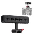 thumbnail image 4 of Camera Cage Quick Release Grip, Cold Shoe  Universal Camera Cage Handle Rich Expansion 1/4in 3/8in Holes  For Mobile Shooting, 4 of 8