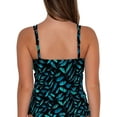 thumbnail image 2 of Sunsets Swimwear Cascade Seagrass Texture Taylor Tankini Top, 2 of 6