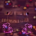 thumbnail image 4 of Outdoor Hanging Lights Battery Powered LED Easter Bunny Shaped Decorative Light For Indoor And Outdoor Holiday Use, 4 of 6