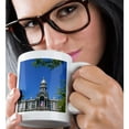 thumbnail image 2 of 3drose, Dome, Capitol Building, Cheyenne, Wyoming - Us51 Bba0031 - Bill Bachmann, 11oz Mug, 2 of 6