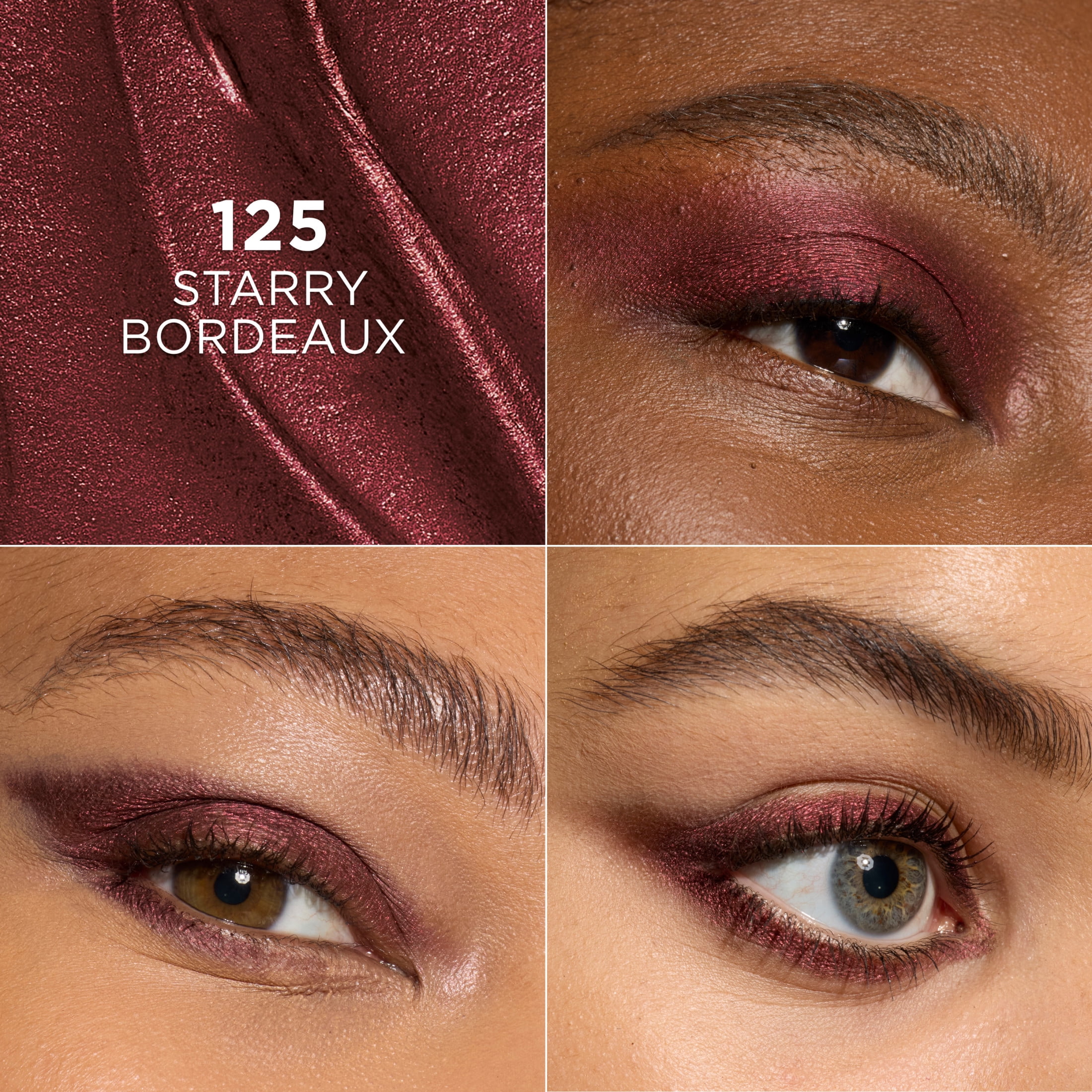 L'Oreal Paris Paradise Le Shadow Stick Smokey Eyeshadow, Blendable, Starry Bordeaux, 0.05 oz