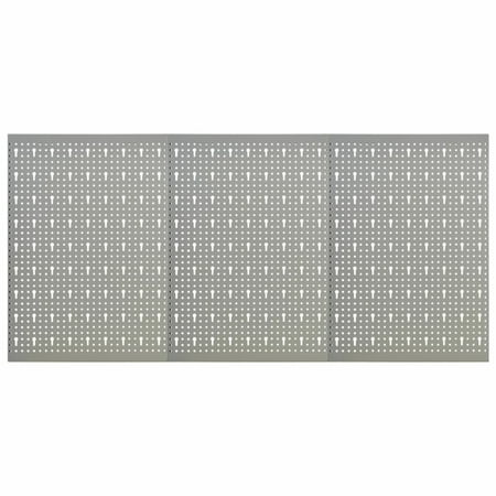 

Lixada Wall-mounted Peg Boards 3 pcs 15.7 x22.8 Steel