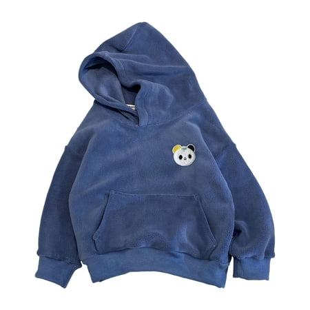 YunPes Children s Hooded Sweatshirt Children s Spring and Autumn Casual Tops Hooded Sweatshirt