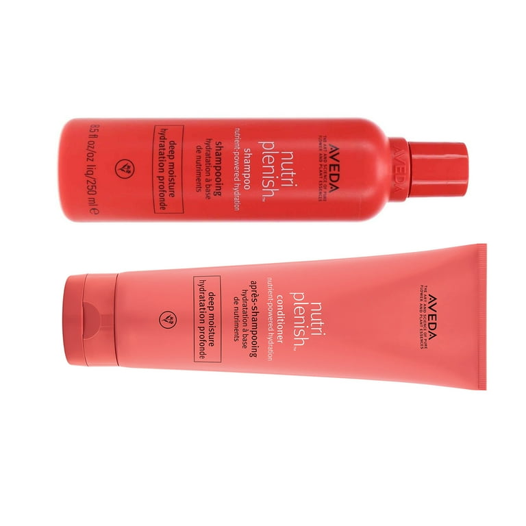 AVEDA nutri plenish シャンプー・コンディショナーセット Aveda Nutriplenish Shampoo & Conditioner 8.5 oz Duo with Vegan