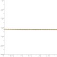thumbnail image 2 of 10k Yellow Gold .8mm Lite-Small Rope Chain Necklace - .7 Grams - 16 Inch, 2 of 2