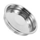 thumbnail image 2 of Plato de comunión de acero inoxidable, bandeja para tarta de acero inoxidable, bandeja para hornear, bandeja religiosa de metal, plato de comunión (grande), 2 of 8