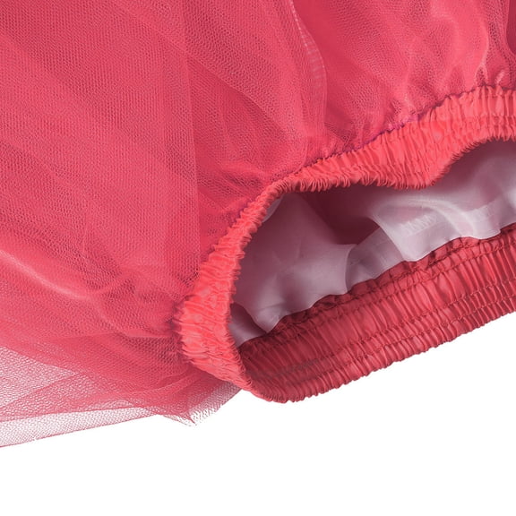RTKFRFLM Toddler Girls Solid Tutu Skirt Classic Ballet Dance Puffy Tulle Skirt Soft Princess Underskirt for Kids