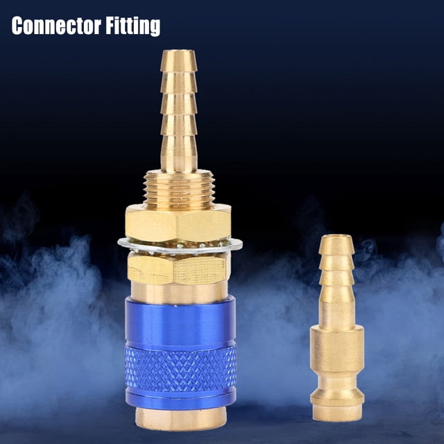 Water Cooled Adapter, Durable Lightweight Quick Fitting Hose Connector, For Mig Tig Welder Torch Welding Torch